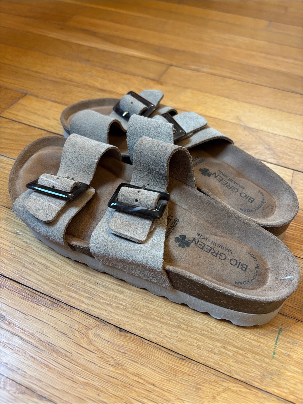 Bundle Leather Sandals Bio Green & Bio Step - Picture 5 of 10